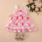 Summer Girl's Lace Strap Dress